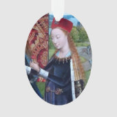 ニコメディアの聖バーバラ(詳細; M 070) オーナメント (正面)