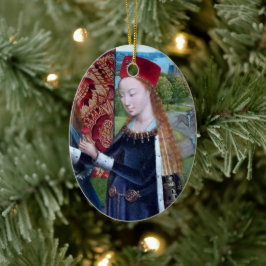 ニコメディアの聖バーバラ(詳細; M 070) セラミックオーナメント