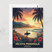 ニコヤ半島コスタリカ旅行 ポストカード (正面/裏面)