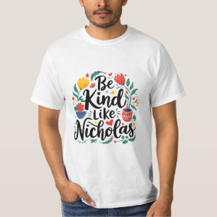 ニコライのように親切である Tシャツ