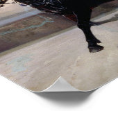 ニコライ天皇が木馬をひく ポスター (角)