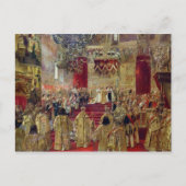 ニコライ2世の戴冠式勉強 ポストカード (正面)