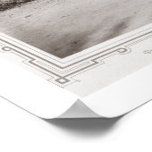 ニコライ2世（1868年～1918年）が庭に立つ ポスター (角)