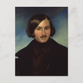 ニコライ・ゴゴールポートレート, 1841 ポストカード (正面)