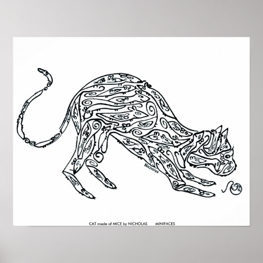 ニコライ・ミニのネズミ猫… ポスター (正面)