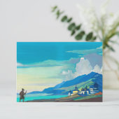 ニコライ・ローリッチによるラディアントシティ巡礼者 サンキューカード (スタンド正面)