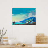 ニコライ・ローリッチによるラディアントシティ巡礼者 ポスター (キッチン)