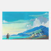 ニコライ・ローリッチによるラディアントシティ巡礼者 長方形シール (正面)