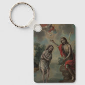 ニコラウス・エネルギケによるキリストのバプテスマ キーホルダー (正面)