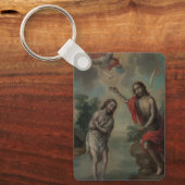ニコラウス・エネルギケによるキリストのバプテスマ キーホルダー (正面)