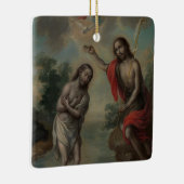 ニコラウス・エネルギケによるキリストのバプテスマ セラミックオーナメント (右)