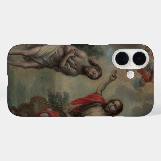 ニコラウス・エネルギケによるキリストのバプテスマ Case-Mate iPhoneケース (裏面 (横))