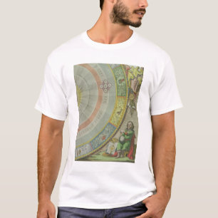 ニコラウス・コペルニクス(1473-1543年)、地図からの詳細 Tシャツ