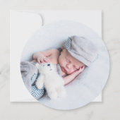 ニコラウンドフォトサンキューカード 招待状 (裏面)