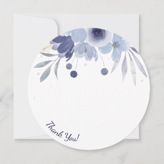 ニコラウンドフォトサンキューカード 招待状 (正面)