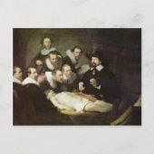 ニコラエス・トゥルプ博士の解剖学講義 ポストカード (正面)