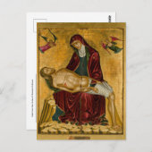 ニコラオスのツァフォリス・アイコンの輪からピータ ポストカード (正面/裏面)