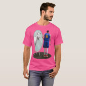 ニコラジョッキー鏡ヤギ(1) Tシャツ (正面フル)