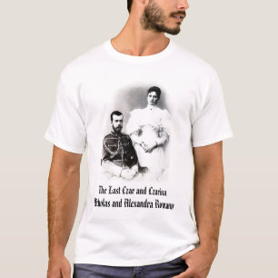 ニコラスおよびアレキサンドラ、最後の皇帝およびCzari… Tシャツ