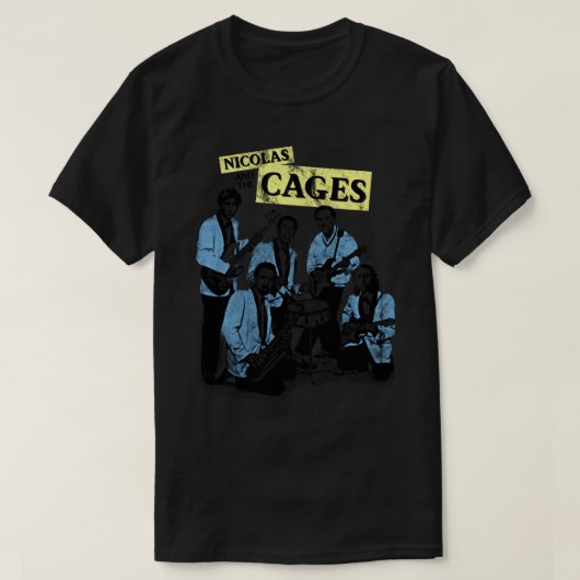 ニコラスとケイジ(Nic Cage Band Shirt) Clasi Tシャツ (デザイン正面)