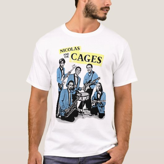 ニコラスとケイジ(Nic Cage Band Shirt) Tシャツ (正面)