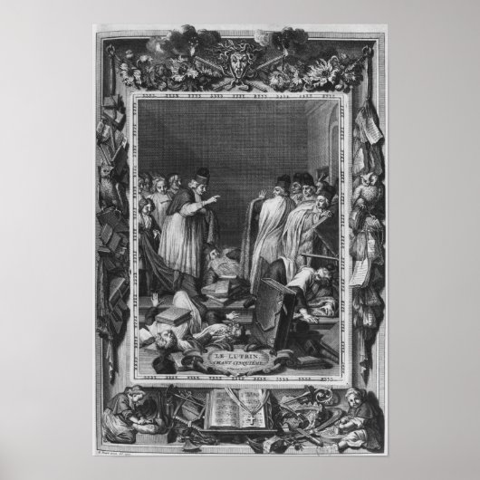 ニコラスによる「ルトリン」からのイラストレーション ポスター (正面)