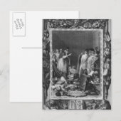 ニコラスによる「ルトリン」からのイラストレーション ポストカード (正面/裏面)