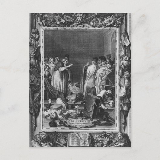 ニコラスによる「ルトリン」からのイラストレーション ポストカード (正面)