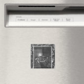 ニコラスによる「ルトリン」からのイラストレーション マグネット (インサイチュ (食洗機))