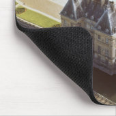 ニコラスのために設計されている館の空中写真 マウスパッド (コーナー)