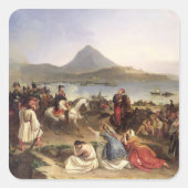 ニコラスジョセフ・メゾン将軍との会談 スクエアシール (正面)