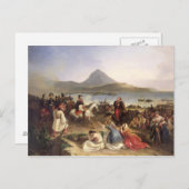 ニコラスジョセフ・メゾン将軍との会談 ポストカード (正面/裏面)