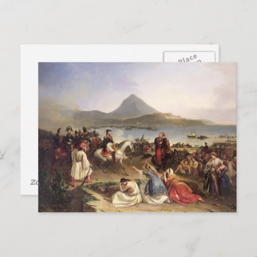 ニコラスジョセフ・メゾン将軍との会談 ポストカード (正面/裏面)