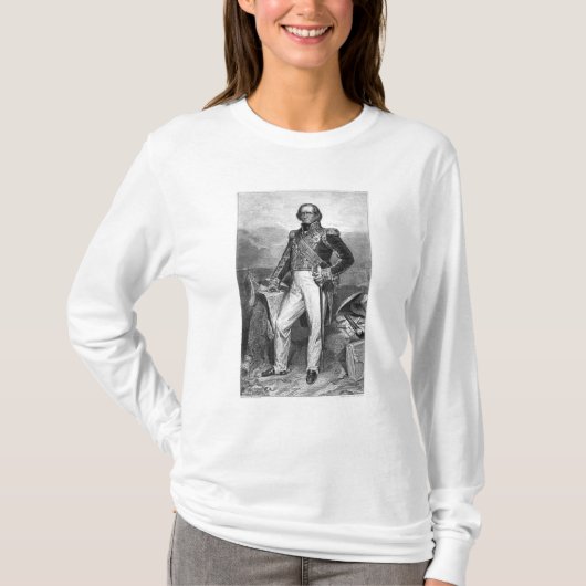 ニコラスジーンdeDieuのポートレート Tシャツ (正面)