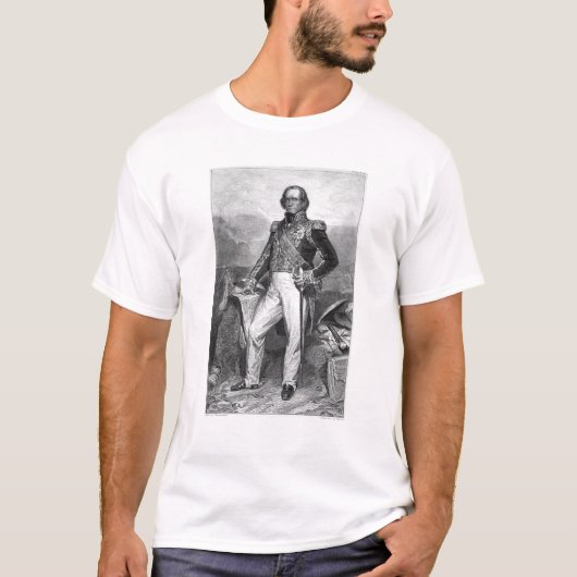 ニコラスジーンdeDieuのポートレート Tシャツ (正面)