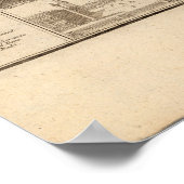 ニコラスデファーのヴェネツィアの地図1725 ポスター (角)