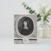 ニコラスフーケポートレート1662 ポストカード (スタンド正面)