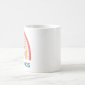 ニコラスヴィンテージボホレインボー コーヒーマグカップ (中央)