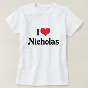 ニコラス大好き Tシャツ