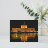 ニコラス要塞 - シベニク, クロアチア ポストカード (スタンド正面)