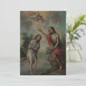 ニコラス・エンリケスによる『キリストの洗礼』 招待状 (スタンド正面)