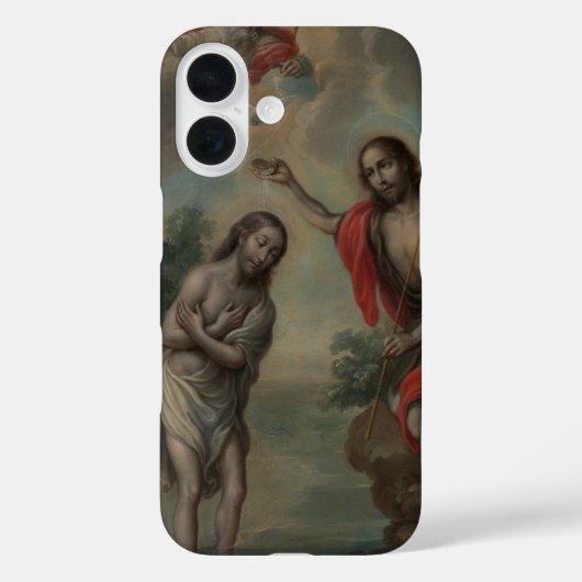 ニコラス・エンリケスによる『キリストの洗礼』 Case-Mate iPhoneケース (裏面)