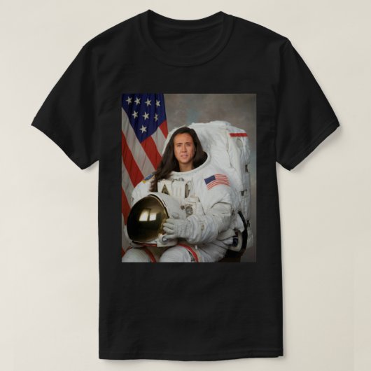 ニコラス・ケージ Tシャツ (デザイン正面)