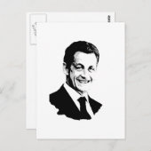 ニコラス・サルコジ ポストカード (正面/裏面)