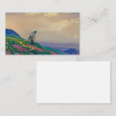 ニコラス・ローリッチによるサンパンテレイモンのヒーラー 名刺 (正面/裏面)