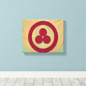 ニコラス・ローリッチによる平和の旗 キャンバスプリント (インサイチュ (ウッドフロア))