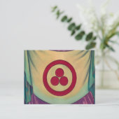 ニコラス・ローリッチによる平和の旗 ポストカード (スタンド正面)