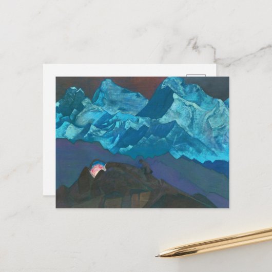 ニコラス・ローリッチによる火花 シーズンポストカード (正面/裏面インサイチュ)