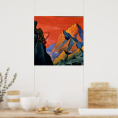 ニコラス・ローリッチ『シャンバラのメッセージ』 ポスター (キッチン)