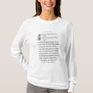 ニコラスBoileau著「風刺」 Tシャツ